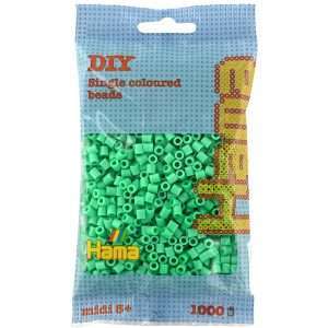 1,000 Light Green Midi Hama Beads