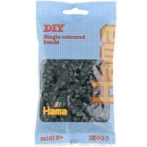 1,000 Dark Green Midi Hama Beads