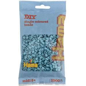 1,000 Turquoise Midi Hama Beads