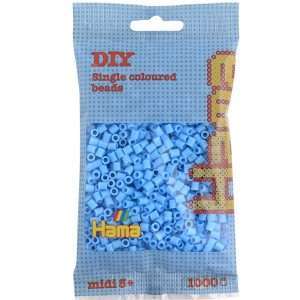 1,000 Pastel Blue Midi Hama Beads
