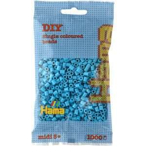 1,000 Azure Midi Hama Beads