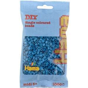 1,000 Petrol Blue Midi Hama Beads