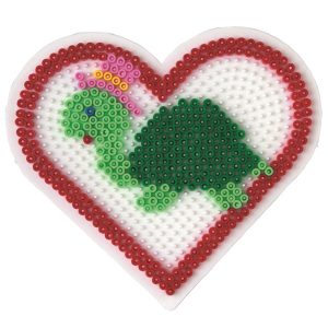 Large Heart Midi Hama Beads Pegboard