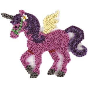 Unicorn Midi Hama Beads Pegboard