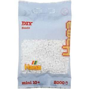 White Mini Hama Beads