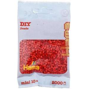 Red Mini Hama Beads