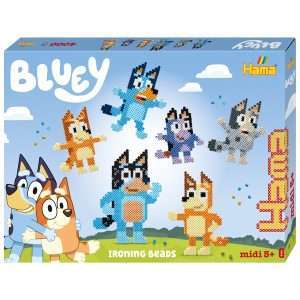 Official Bluey and Family Midi Hama Beads Set