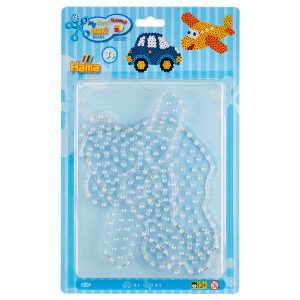 Car & Aeroplane Maxi Hama Beads Pegboard Pack