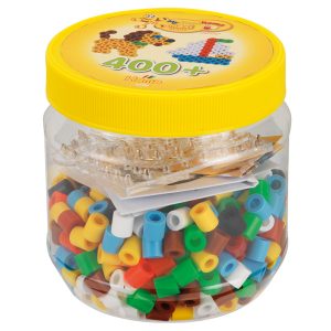 Maxi Hama Beads & Pegboards Yellow Tub